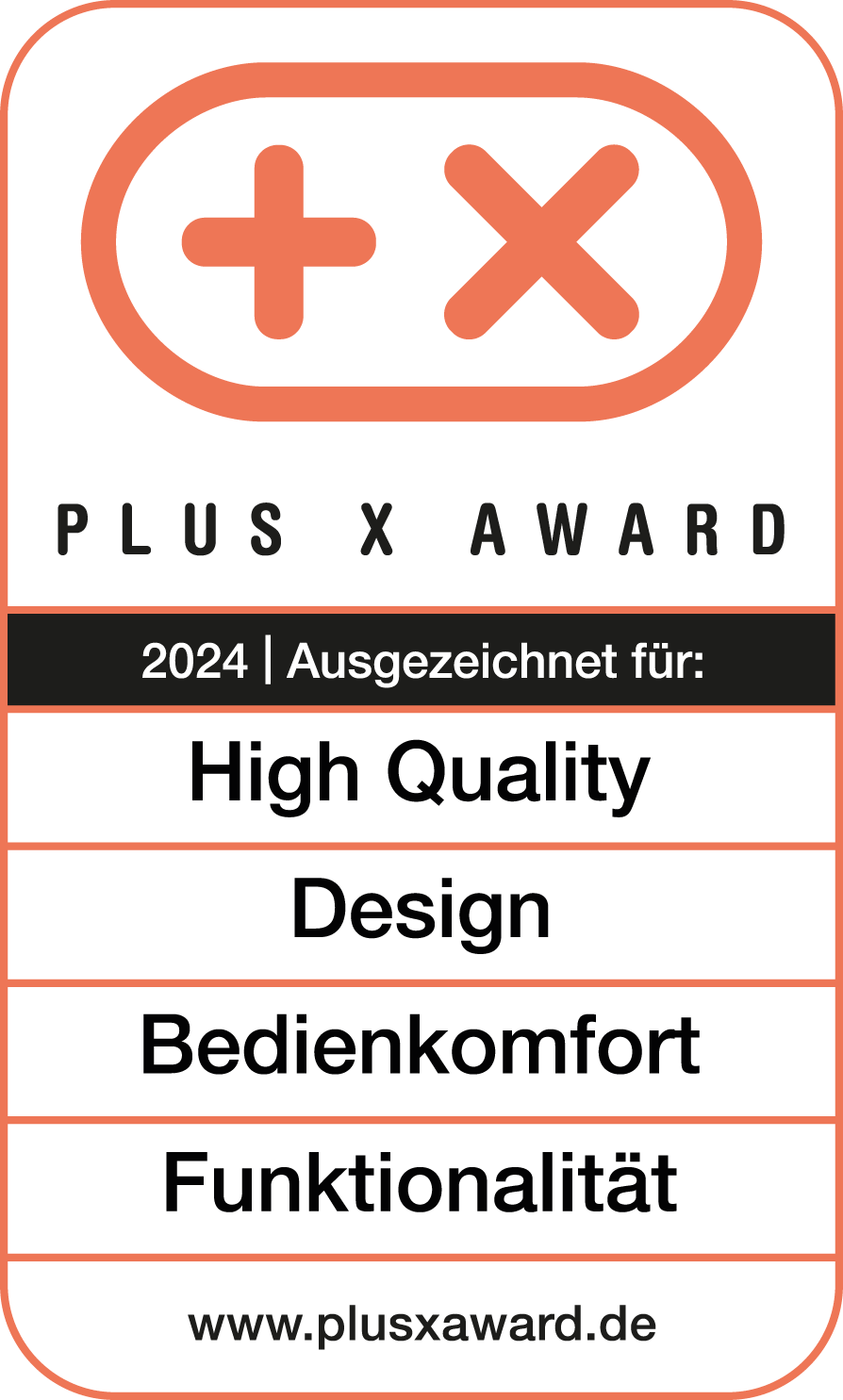 PLUS X AWARD