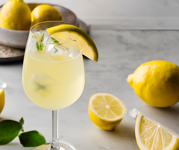 Alkoholfreier Cocktail Limoncello Spritz
